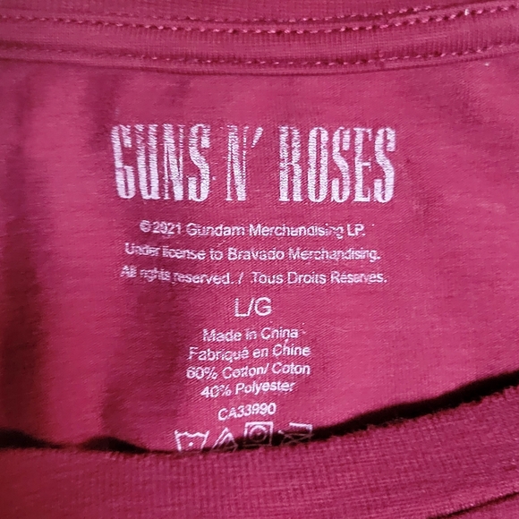 Ladies Guns N' Roses band tee - Picture 5 of 5